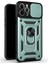 iPhone 12 Pro Max 6.7 Inç Uyumlu Hibrit Telefon Kılıfı - Yeşil (Yurt Dışından) 1
