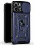 iPhone 12 Pro Max 6.7 Inç Uyumlu Hibrit Telefon Kılıfı - Mavi (Yurt Dışından) 1