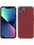 iPhone 13 Mini Için Çizilmez Çift Taraflı Tpu Telefon Kılıfı - Kırmızı (Yurt Dışından) 1