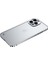 iPhone 13 Pro Için Çizilmez Temperli Cam + Metal Hibrit Kılıf - Gümüş (Yurt Dışından) 1