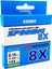 Spinning 8x Fighting 150 mt 0.15 mm 1