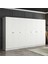 Kale 7 Mebran Kapaklı 4ç Dolap - Beyaz 210 cm 2