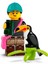 71032-9 Mini Figür Seri 22 Bird-Watcher (Kapalı Paket 1 Adet Minifigür) 1