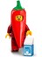 71032-2 Mini Figür Seri 22 Chili Costume Fan (Kapalı Paket 1 Adet Minifigür) 1