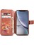 Apple iPhone Xr 6.1 Inç Uyumlu Kart Yuvalı Deri Telefon Kılıfı - Kahverengi (Yurt Dışından) 4