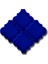 SS03-01 Ottoman Düz Kobalt Karo 1 Adet 1