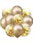 Konfetili Altın Balon Demeti (10 Adet) 1
