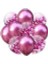 Konfetili Pembe Balon Demeti (10 Adet) 1