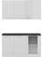 150CM Köşe Mutfak Dolabı - Beyaz K150-B1 4