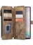 Caseme C30 Serisi Kaymaz Kavrama Pu Deri Kılıf Standı Cüzdan Kılıf ile Birden Kart Yuvaları ve Fermuar Cep Galaxy Note 10 Plus - Kahverengi (Yurt Dışından) 1