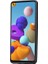 Kart Yuvaları Pu Deri Kaplamalı Tpu Kılıf [kickstand] Galaxy A21S Için - Siyah (Yurt Dışından) 3
