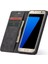 Caseme 013 Serisi Deri Cüzdan Standı Galaxy S7 Edge G935 - Siyah (Yurt Dışından) 3
