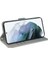Kart Yuvaları Desen Baskı Pu Deri Standı Galaxy S22 Için Kayış ile Koruyucu Kılıf Koruyucu Kılıf - C11 Mavi Kelebekler (Yurt Dışından) 3