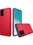 Galaxy S20 Için Kart Yuvası Pc + Tpu Hibrit Telefon Kılıfı - Kırmızı (Yurt Dışından) 1