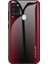 Galaxy A21S Için Karbon Fiber Doku Cam + Tpu Kılıf - Kırmızı (Yurt Dışından) 2