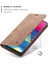 Casesung 013 Serisi Galaxy M10 Çevirme Deri Telefon Kılıfı - Kahverengi (Yurt Dışından) 4
