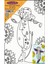 DKT053 Desenli Tuval Kompozit Boyama 20 x 30 cm 2