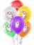 Rainbow Unicorn Baskılı Pastel Balon 12 Inch 30 cm (5 Li Paket) 1