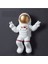 Dekoratif Astronot Apollo Duvar Heykeli (47X35CM) Beyaz 1