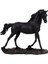 Dekoratif Yürüyen At Biblo Topaz Rengi 29CM 1