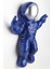 Dekoratif Mavi Astronot Apollo Duvar Heykeli (47X35CM) 1