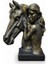 Dekoratif Atlı Kız Heykeli Büyük Boy (36X28CM) 1