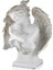Dekoratif Bebekli Melek Heykeli Beyaz (41X33CM) 1