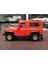 Land Rover Defender Maket Çek Bırak Diecast Model Kırmızı 4
