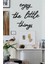 Evde Ucuz Enjoy The Little Things Ahşap Duvar Yazısı 1