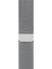 1 2 3 4 5 6 7 Se Nike Uyumlu 42MM 44MM 45MM Metal Hasır Premium Kordon Gümüş 1