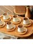 6 Kişilik Kahve Takımı Bambu 1