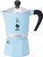 Rainbow Mavi Mokapot 3 Cup (Bialetti Aluminum Moka Pot Rainbow 3 Cup Light Blue) 1