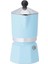 Rainbow Mavi Mokapot 3 Cup (Bialetti Aluminum Moka Pot Rainbow 3 Cup Light Blue) 4