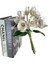 Yapay Çiçek Manolya Letex Eva Magnolia Pudra Uçuk Lila 33 cm 2