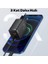 Compact 20W Qc3.0 Ultra Hızlı Şarj Adaptörü,1 Usb, 1 Type Çıkışlı iPhone Uyumlu Şarj Başlığı 2