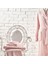 Soft Pamuk 85x150 cm Banyo Havlusu Pudra 2
