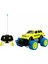 1:18 Uzaktan Kumandalı Neon Jumbo Weels USB Şarjlı Araba 26 cm - Sarı Jeep 1