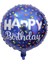 Happy Birthday Mavi Folyo Balon 1
