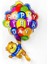 Happy Birthday Balonlu Ayıcık Folyo Balon 1