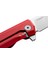 MT01A Rs Myto Stone Washed M390 Blade, Red Aluminum Handle Çakı 3