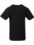 911495-2001 Bisiklet Yaka Regular Fit Baskılı Siyah Kız Çocuk T-Shirt 2