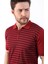 Tarçın/laci Polo Yaka Fermuarlı Erkek Pamuk Triko T-Shirt 2