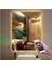 65X90 cm Bluetoothlu Dokunmatik Tuşlu Buğu Çözücü Ledli Banyo Aynası 3
