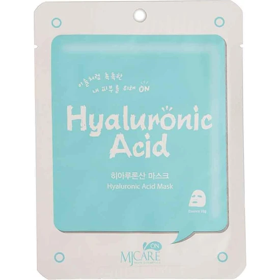 Mjcare On Hyaluronic Acid Mask - Hyalüronik Asit Özlü Yüz Maskesi