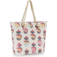 Gnc Design Ananas Summer Plaj Çantası