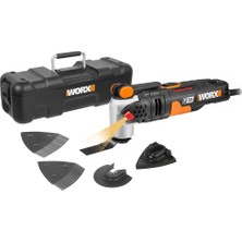 Worx Wx681 450watt Profesyonel Çok Amaçlı Devir Ayarlı Kesme Raspalama Ve Zımpara + 39 Adet Aksesuar