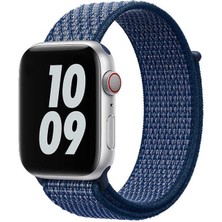 Fogy Apple Watch Uyumlu 2 3 4 5 6 Se 44MM Sport Loop Hasır Kordon