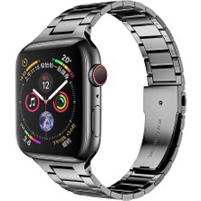 Fogy Apple Watch Uyumlu 2 3 4 5 6 Se 40MM Şık Bakla Dizayn Metal Kordon