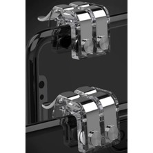 Asfal R11S Metal 4 Parmak Yeni Seri Pubg Tetik Çift Oyun Adaptörü Ateş Tetik Düğmesi