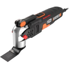 Worx Wx681 450watt Profesyonel Çok Amaçlı Devir Ayarlı Kesme Raspalama Ve Zımpara + 39 Adet Aksesuar